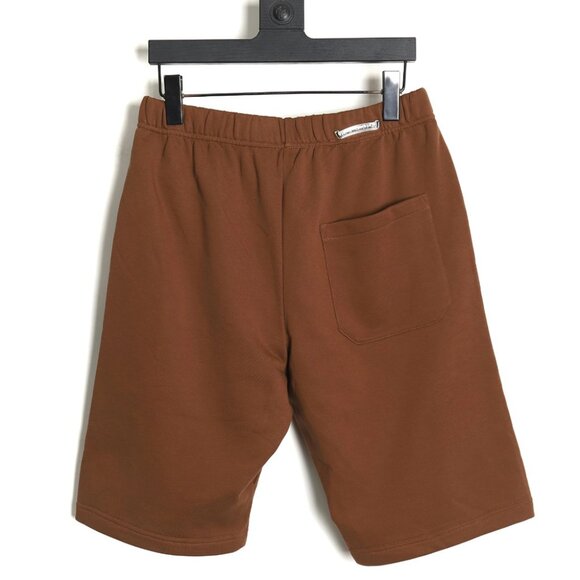 Brown Chrome Hearts Logo Embroidered Shorts - Picture 2 of 9